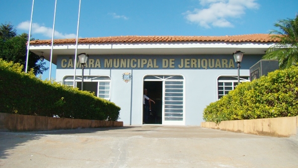 Sede da Câmara de Vereadores de Jeriquara (Foto Arquivo JF)